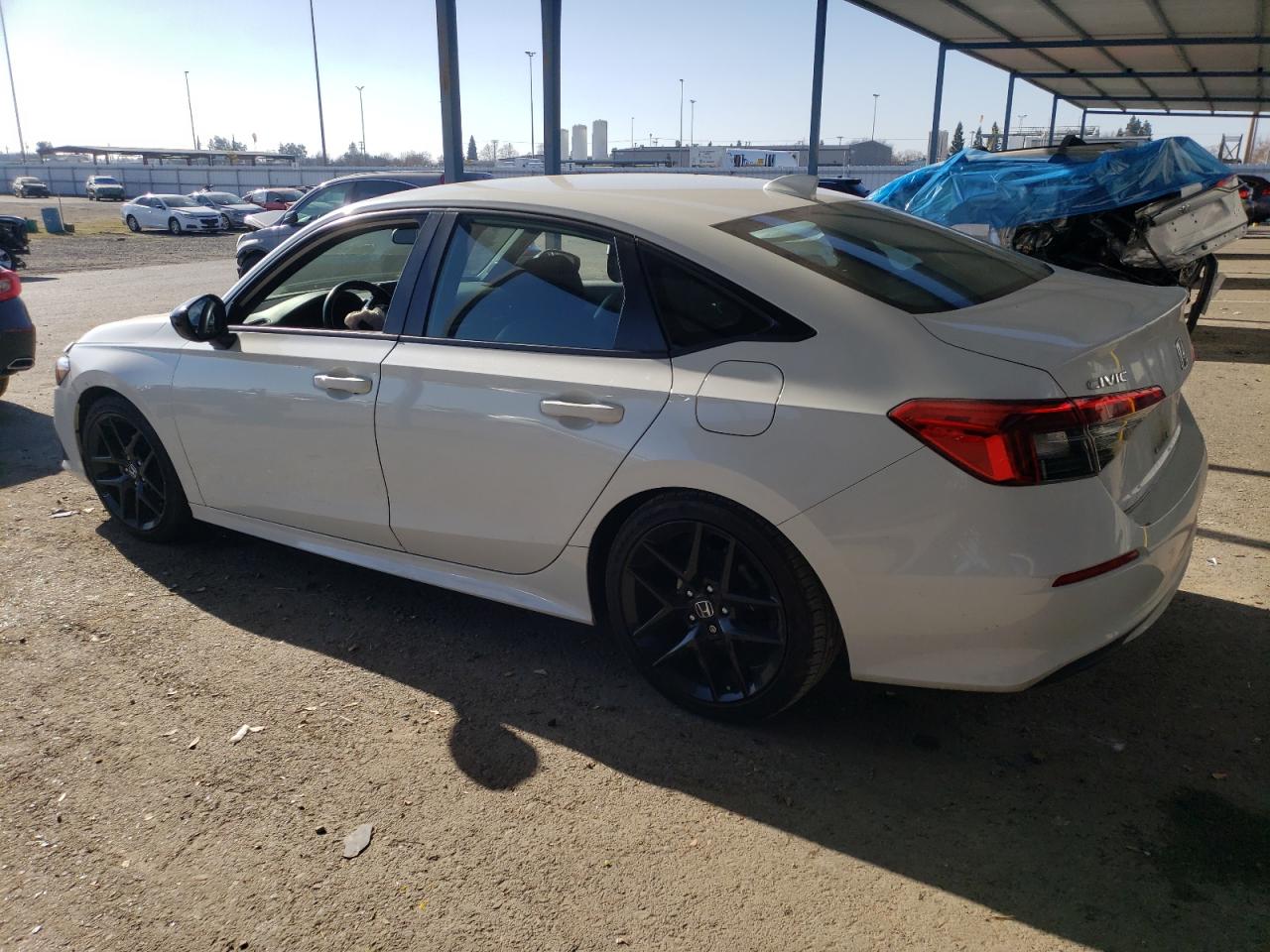 2023 Honda Civic VIN 2HGFE2F55PH505419 Copart auction photo, front end damage thumbnail 2