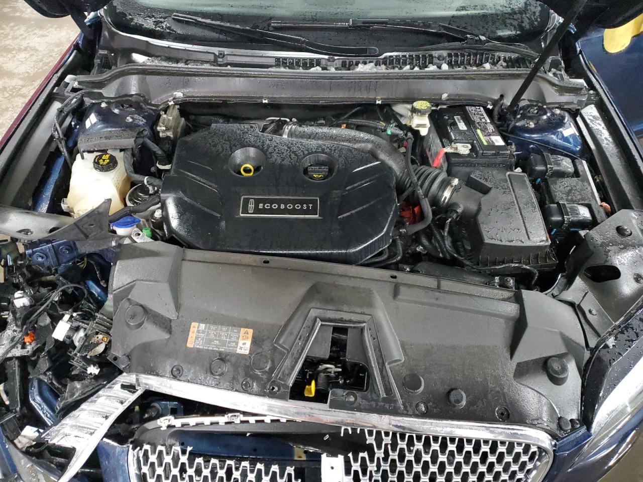 2017 Lincoln MKZ VIN 3LN6L5F94HR631510 Copart auction photo, front end damage thumbnail 11