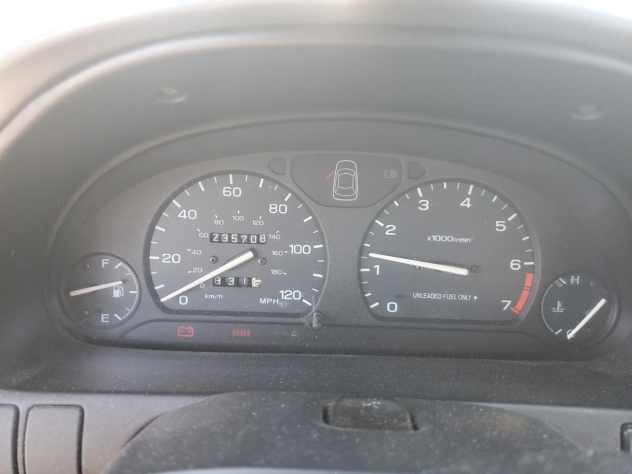 1997 Subaru Legacy VIN 4S3BK4353V7309736 Copart auction photo, front end damage thumbnail 9