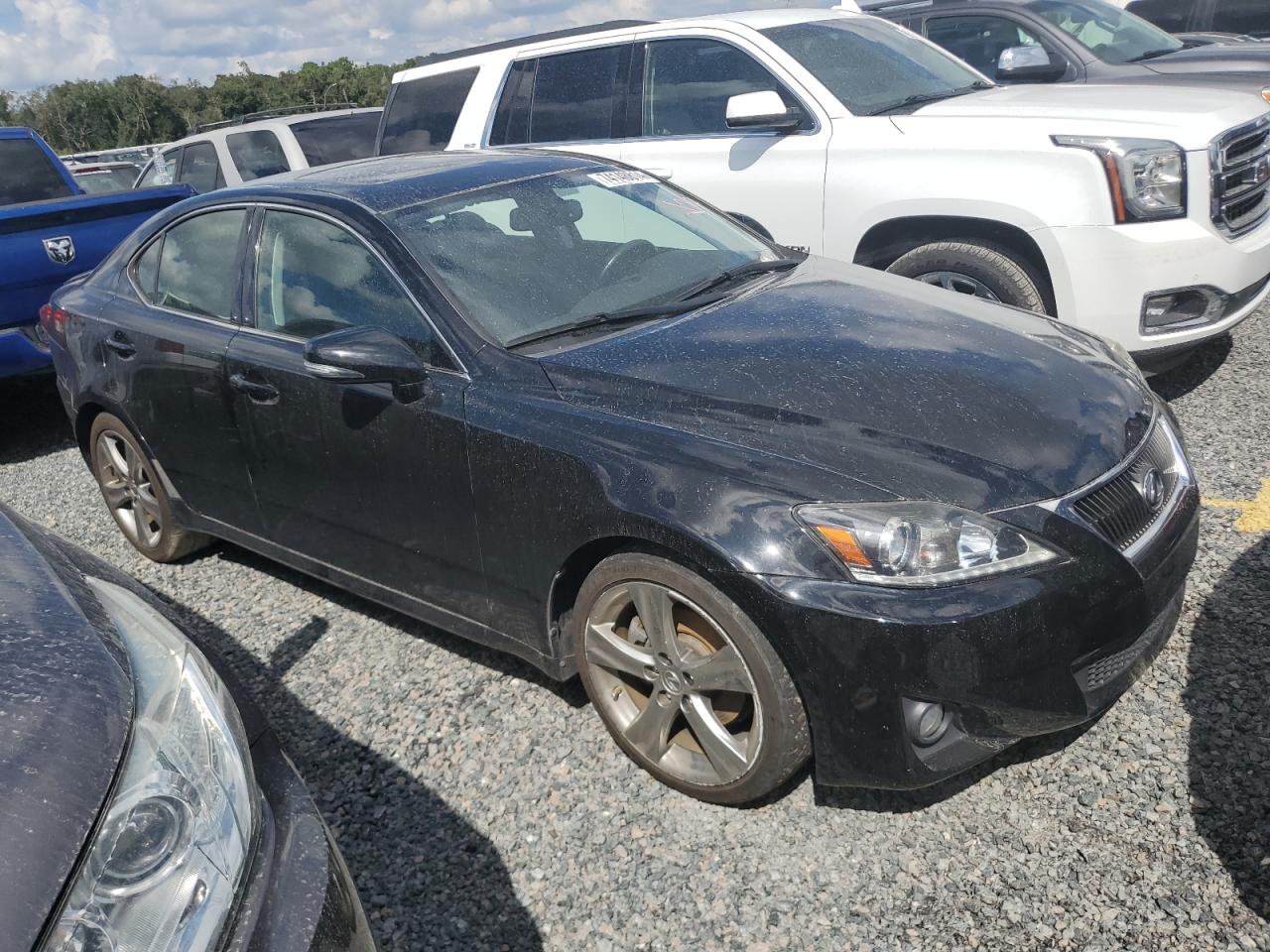 2012 Lexus IS VIN JTHBF5C25C5184763 Copart auction photo, water/flood damage thumbnail 4