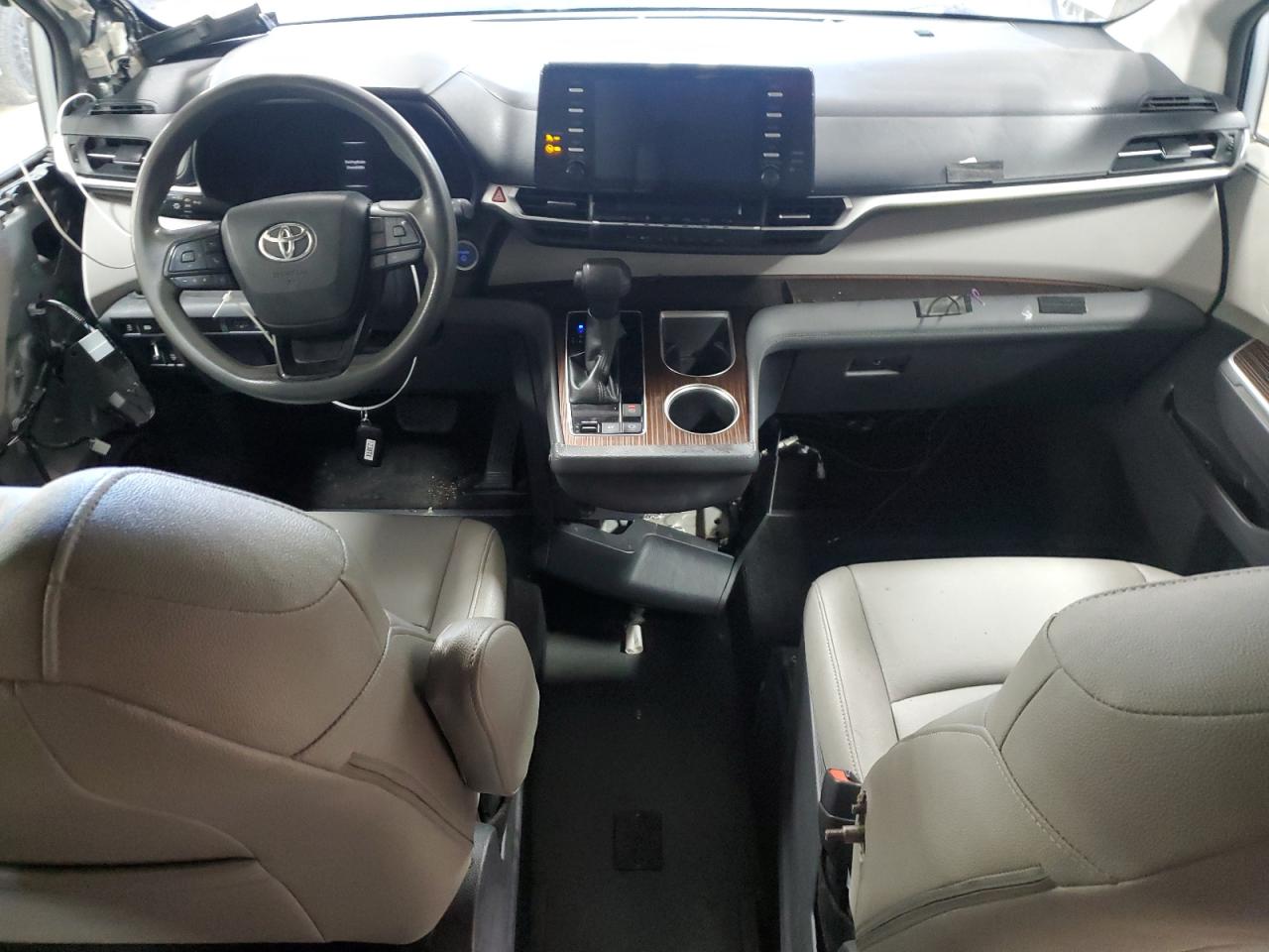2022 Toyota Sienna VIN 5TDKRKEC8NS096302 Copart auction photo, all over damage thumbnail 8