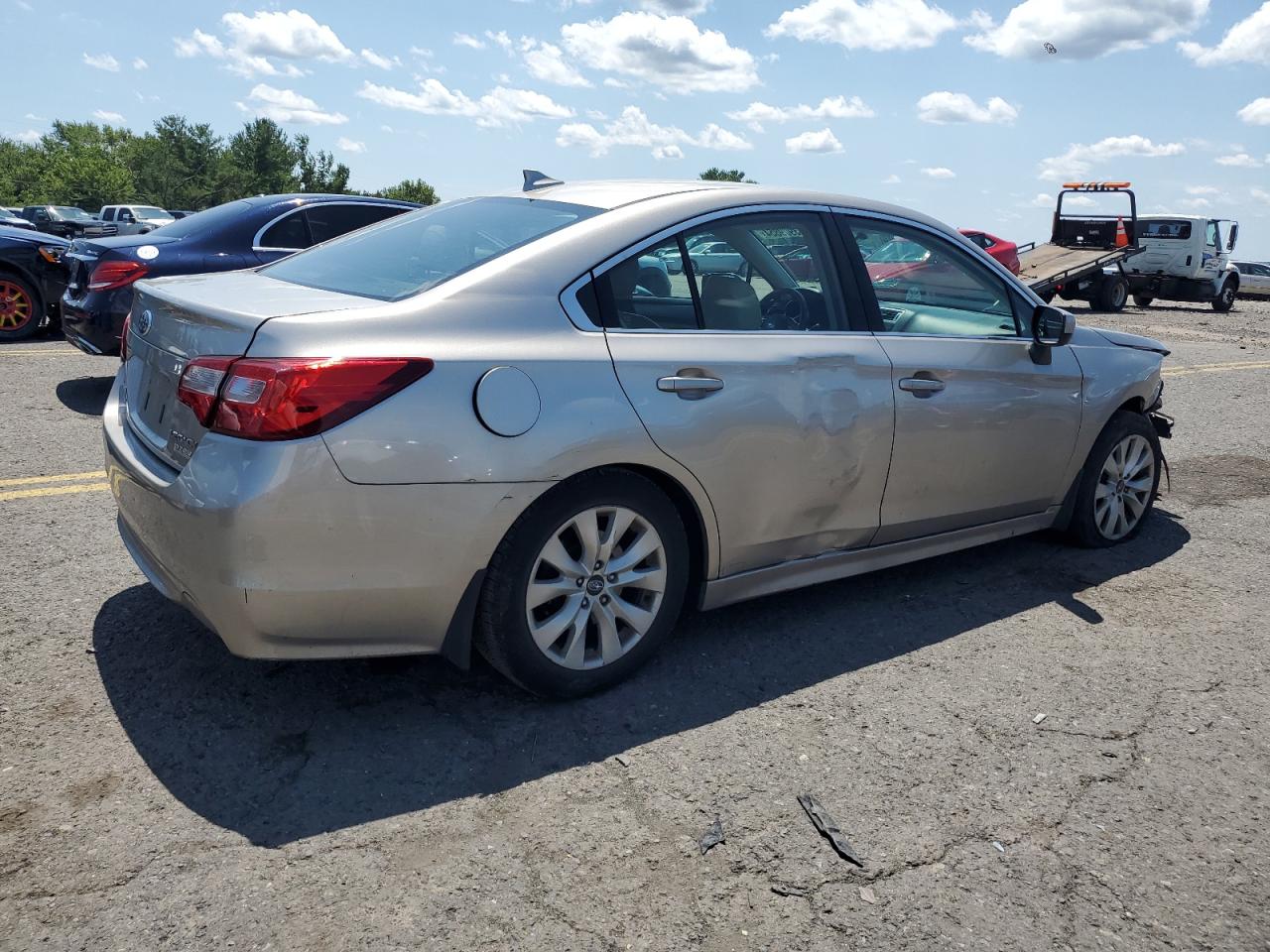 2016 Subaru Legacy VIN 4S3BNAC67G3011473 Copart auction photo, front end / side damage thumbnail 3