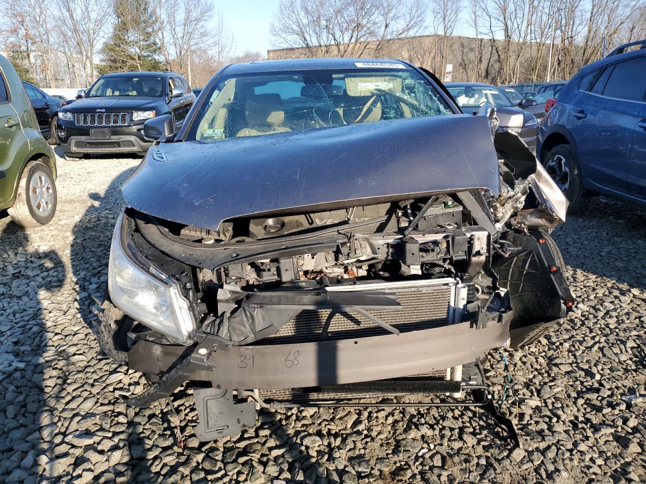 2010 Buick LaCrosse VIN 1G4GE5EVXAF294728 Copart auction photo, front end damage thumbnail 5