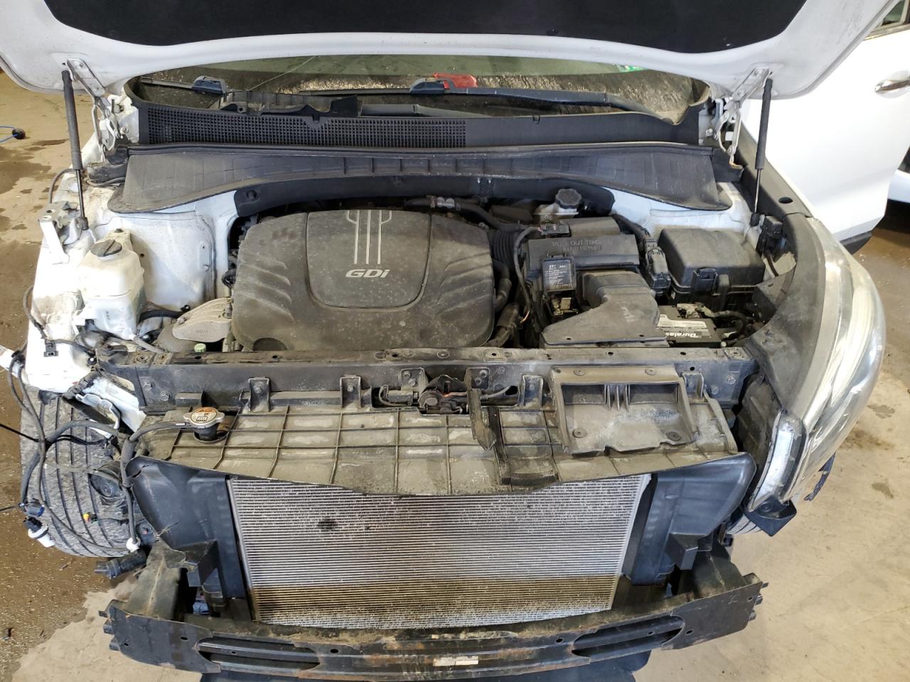 2017 KIA Sorento VIN 5XYPGDA55HG292620 Copart auction photo, front end damage thumbnail 12