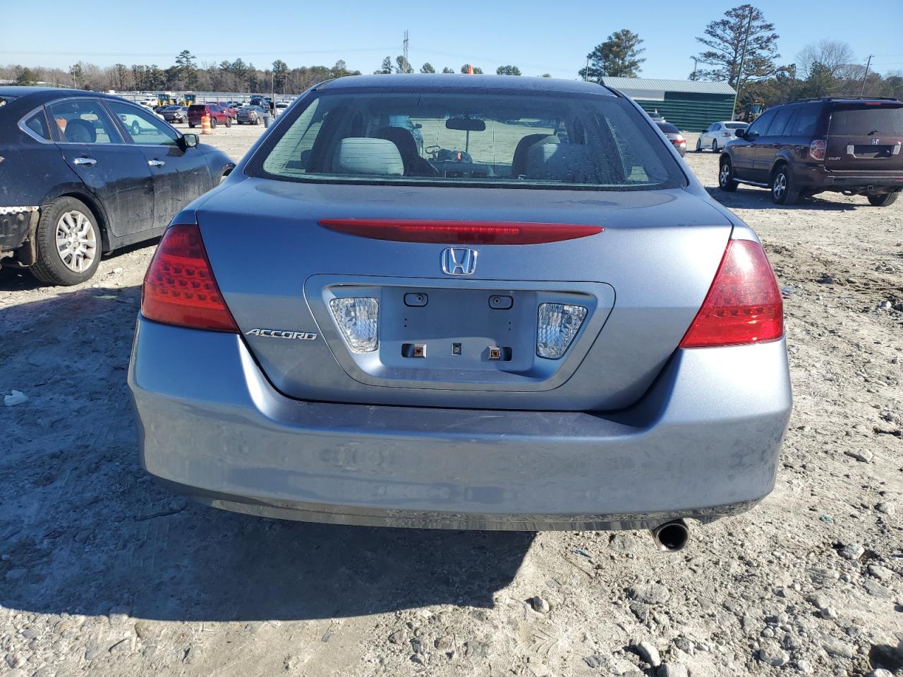 2007 Honda Accord VIN 1HGCM56417A054096 Copart auction photo, front end damage thumbnail 6