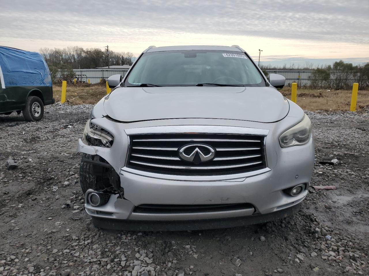 2013 Infiniti JX VIN 5N1AL0MN9DC300914 Copart auction photo, front end damage thumbnail 5