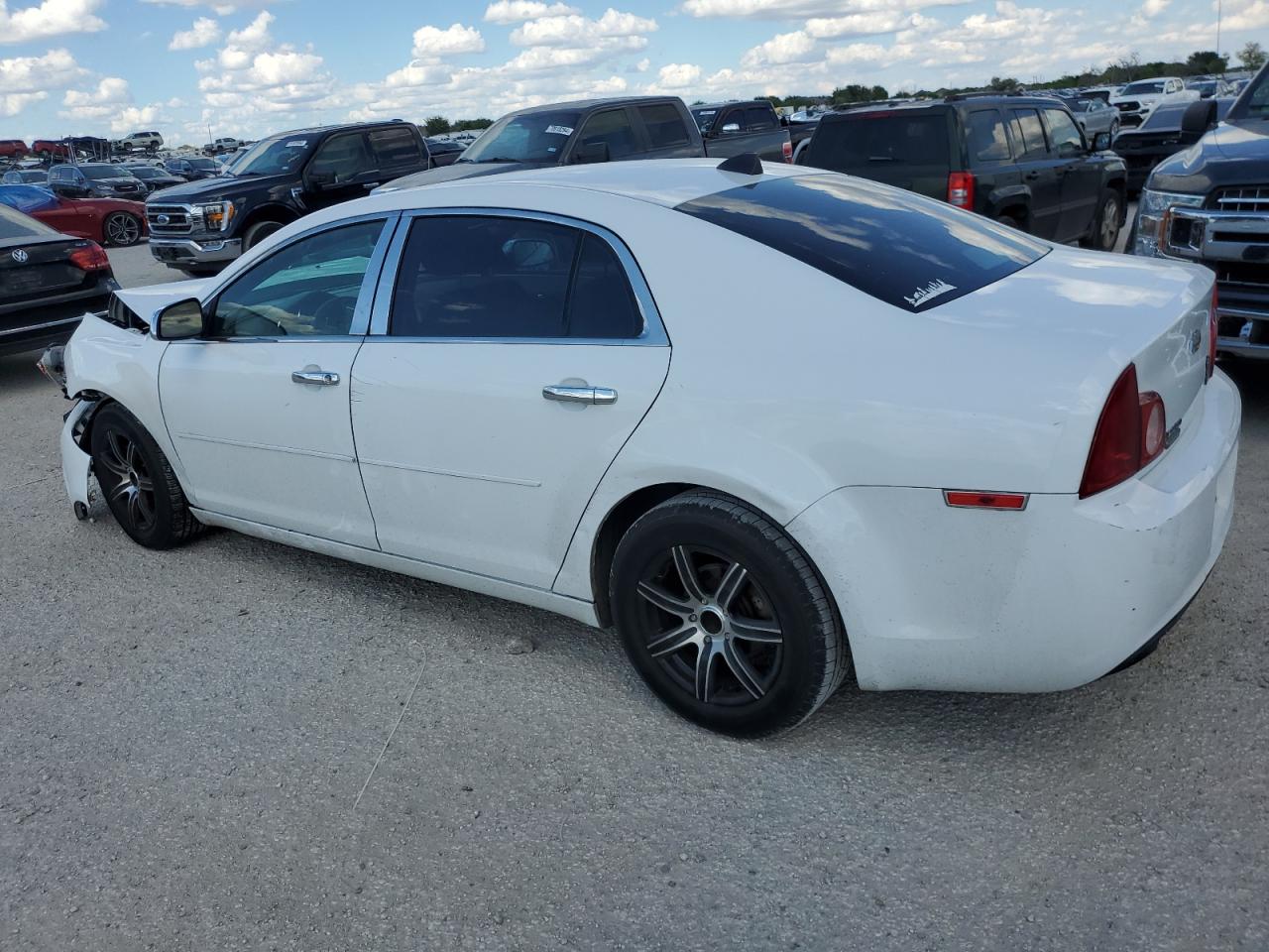 2012 Chevrolet Malibu VIN 1G1ZB5E04CF266591 Copart auction photo, front end / top/roof damage thumbnail 2