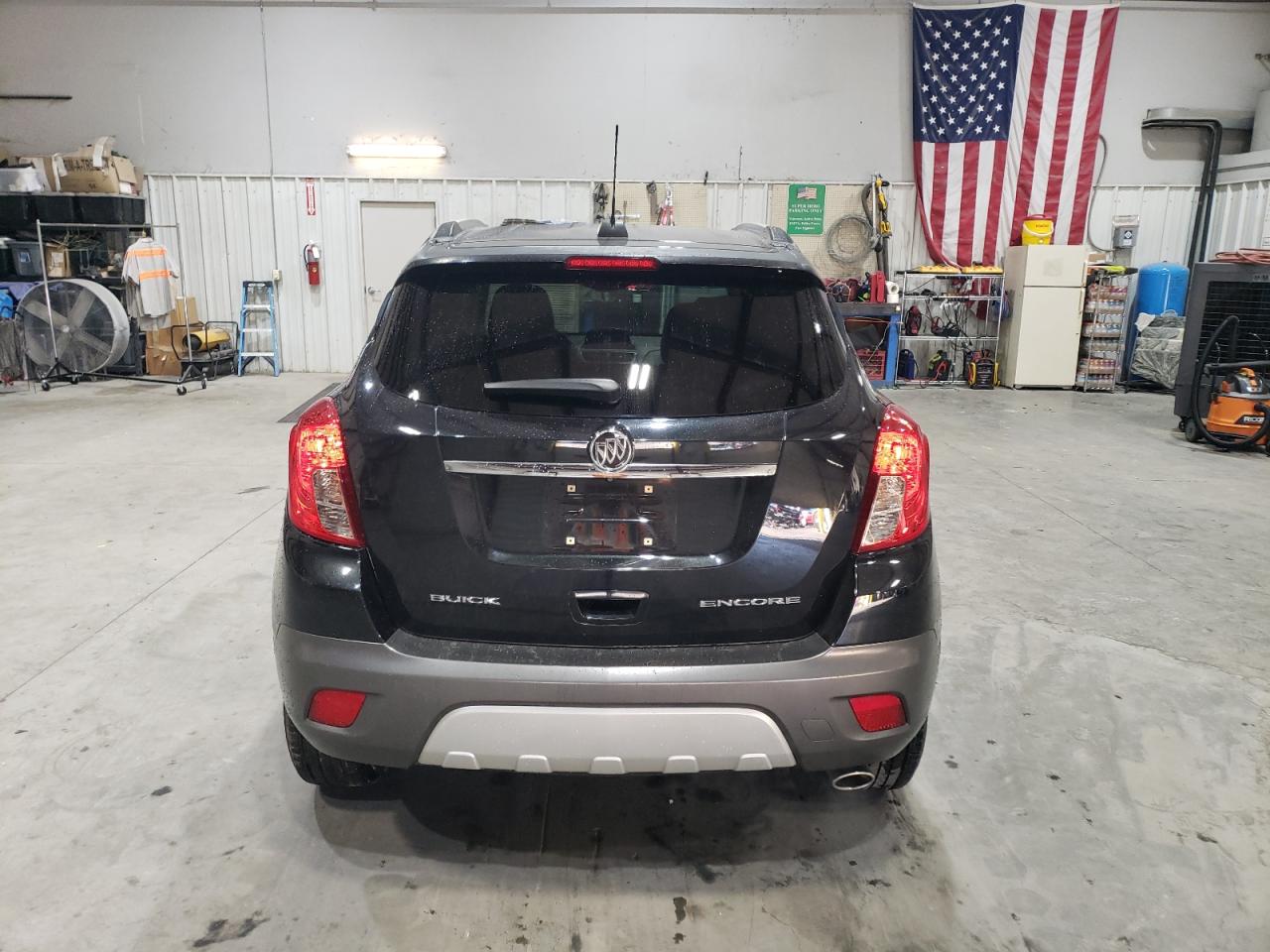 2015 Buick Encore VIN KL4CJCSB7FB178201 Copart auction photo, front end / side damage thumbnail 6