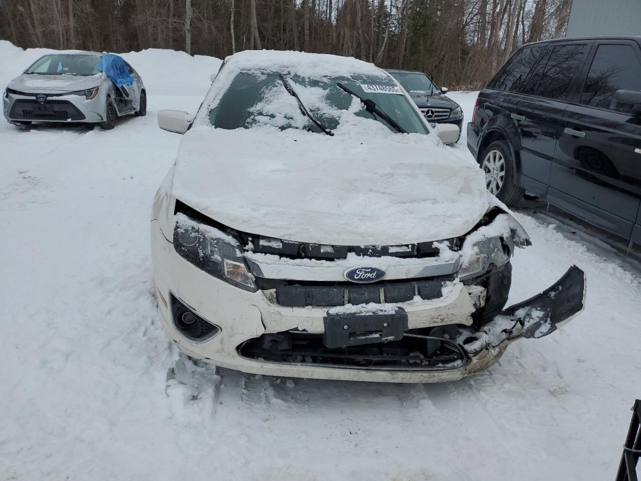 2011 Ford Fusion VIN 3FADP0L37BR345456 Copart auction photo, front end / minor dent/scratches damage thumbnail 5