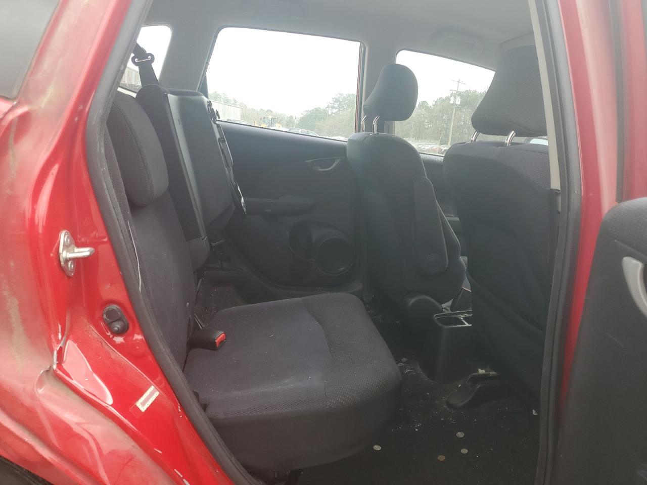 2013 Honda Fit VIN JHMGE8H54DC072191 Copart auction photo, side damage thumbnail 10