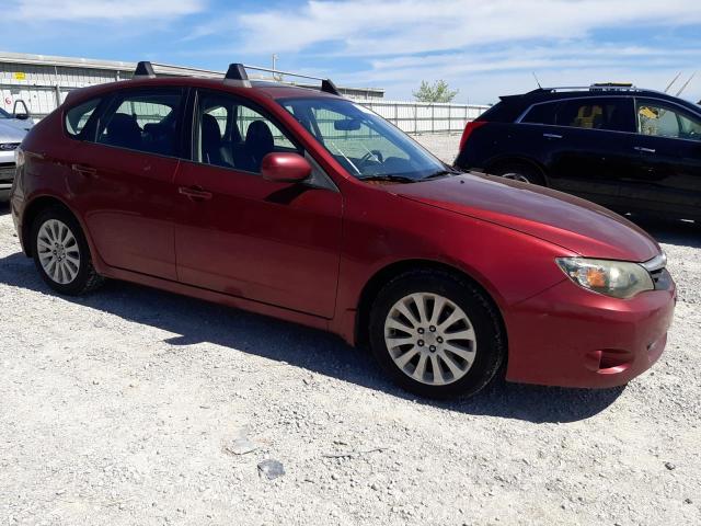 2011 Subaru Impreza VIN JF1GH6B66BH823490 Copart auction photo, front end / side damage thumbnail 4