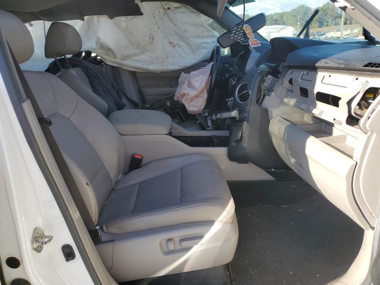2013 Honda Pilot VIN 5FNYF3H66DB002094 Copart auction photo, all over damage thumbnail 7