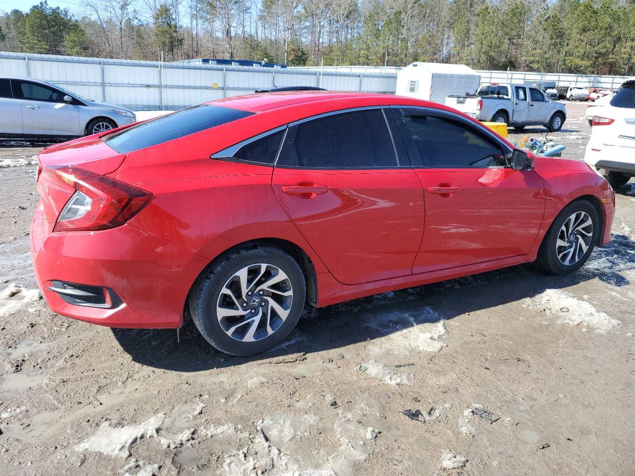 2016 Honda Civic VIN 2HGFC2F72GH502257 Copart auction photo, mechanical damage thumbnail 3