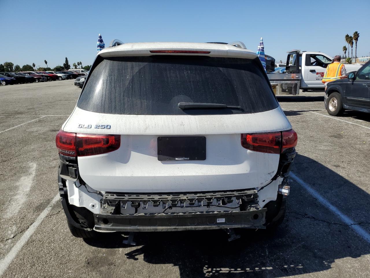 2020 Mercedes-Benz GLB VIN W1N4M4GB7LW039845 Copart auction photo, rear end / minor dent/scratches damage thumbnail 6