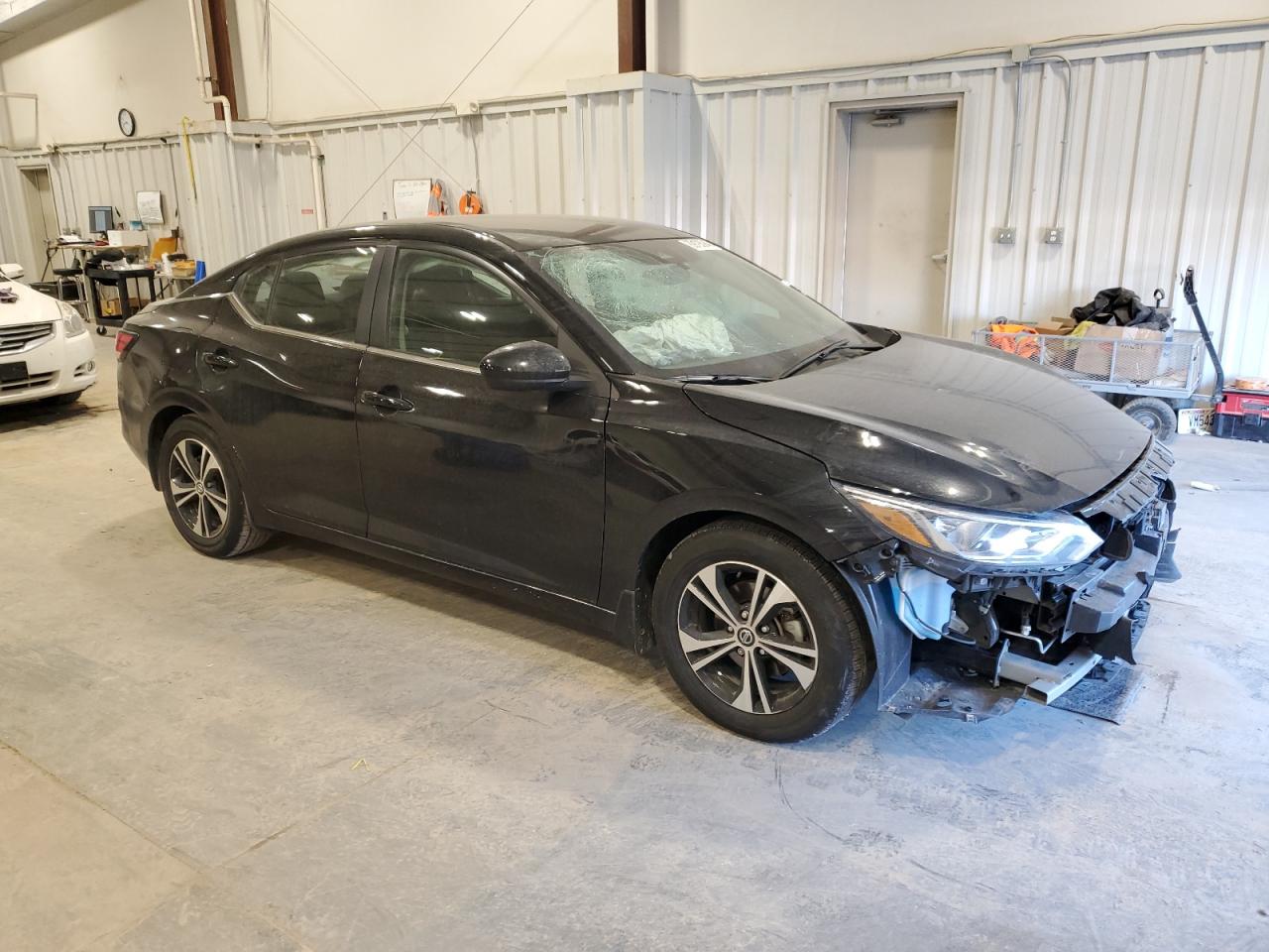 2022 Nissan Sentra VIN 3N1AB8CV3NY251406 Copart auction photo, front end damage thumbnail 4