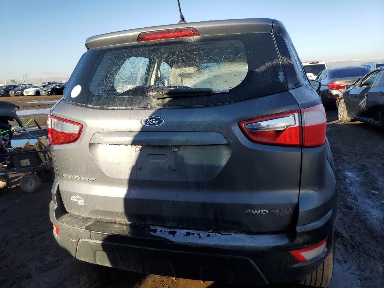 2021 Ford EcoSport VIN MAJ6S3FL1MC450872 Copart auction photo, all over damage thumbnail 6