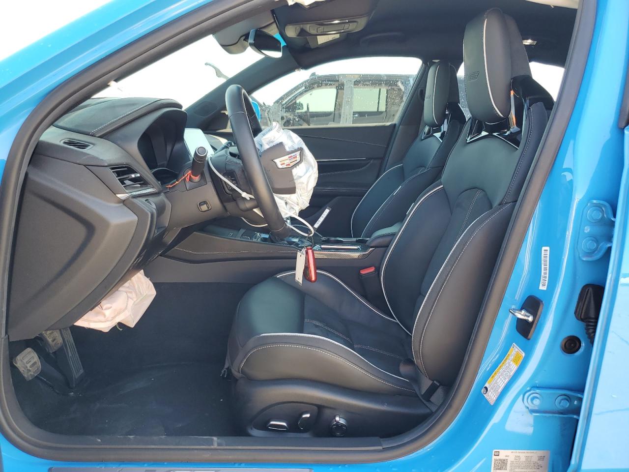 2022 Cadillac CT4-V VIN 1G6D65RP6N0460397 Copart auction photo, front end damage thumbnail 7