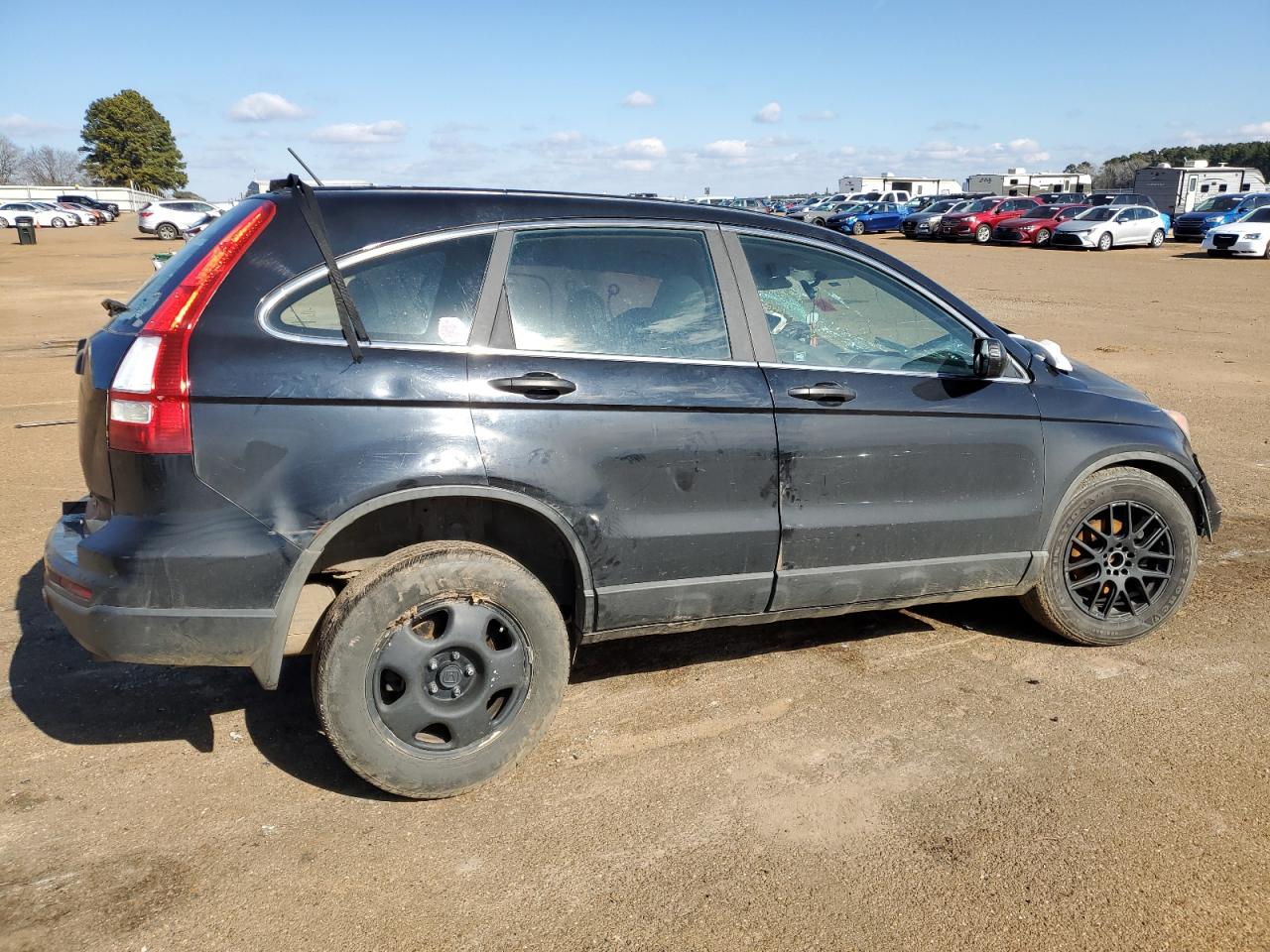 2010 Honda CR-V VIN 5J6RE3H30AL024396 Copart auction photo, biohazard/chemical / front end damage thumbnail 3