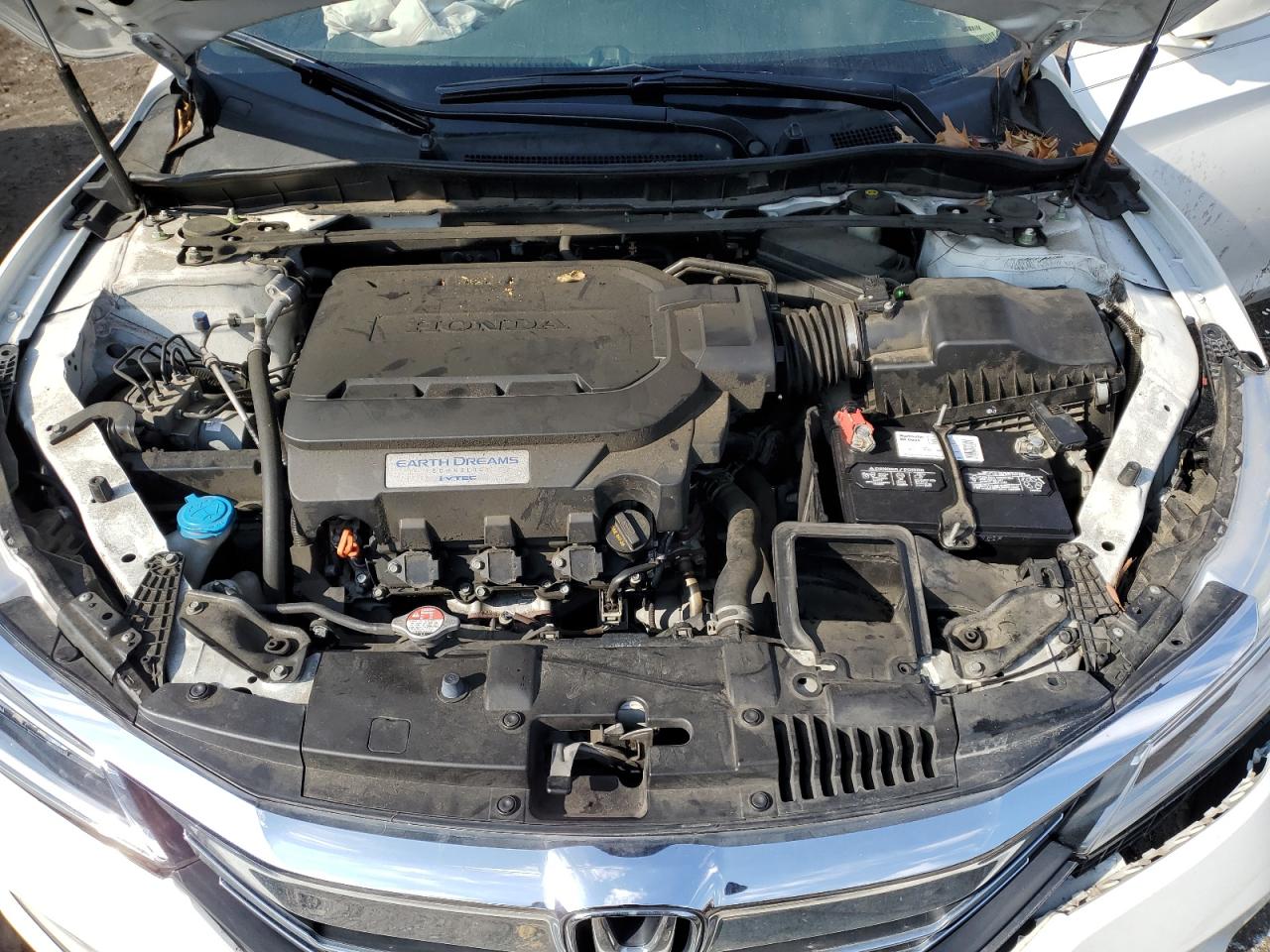 2016 Honda Accord VIN 1HGCR3F99GA021414 Copart auction photo, front end / undercarriage damage thumbnail 11
