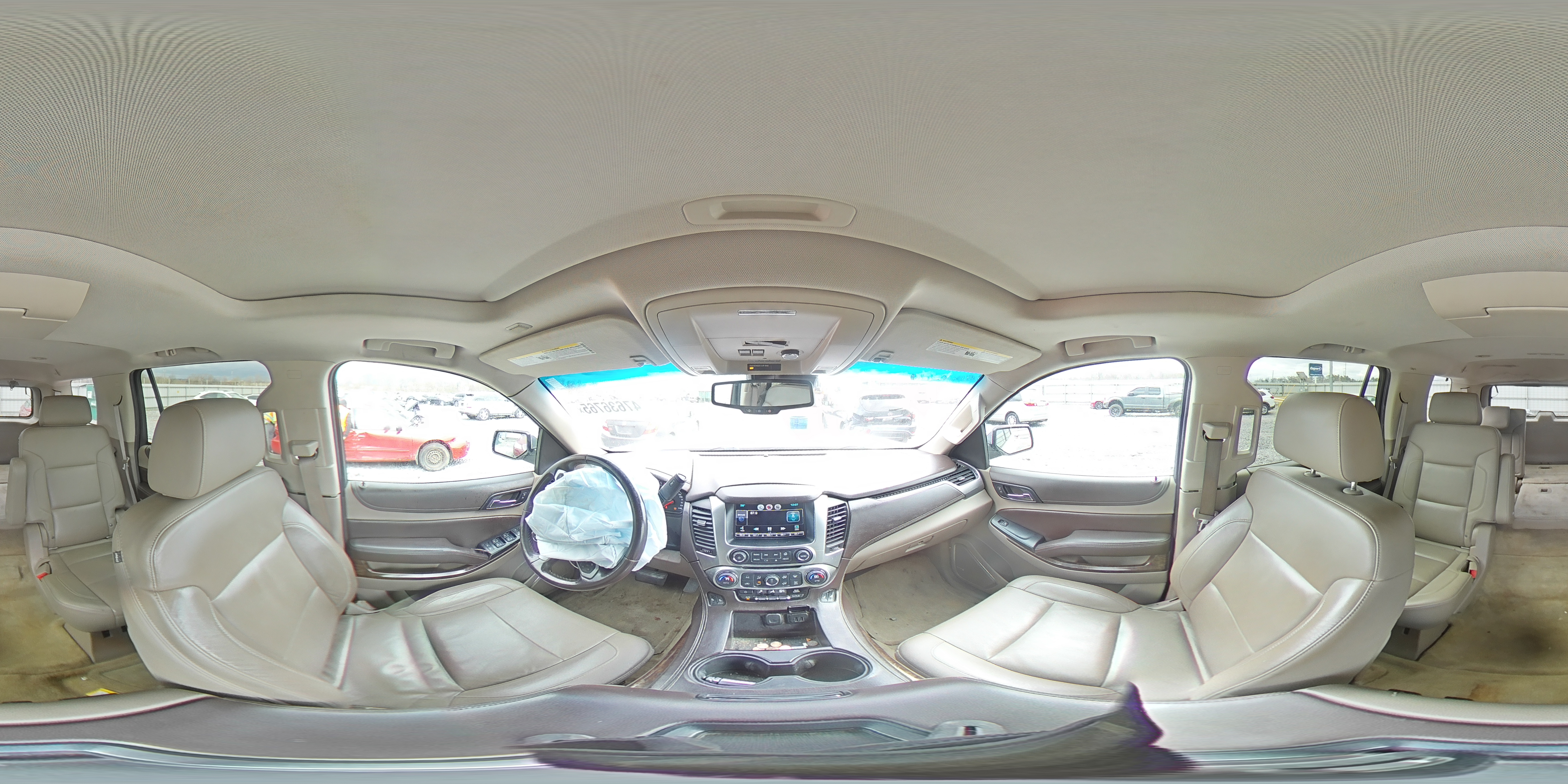 2015 Chevrolet Tahoe VIN 1GNSKBKC6FR310087 Copart auction photo, front end damage thumbnail 14