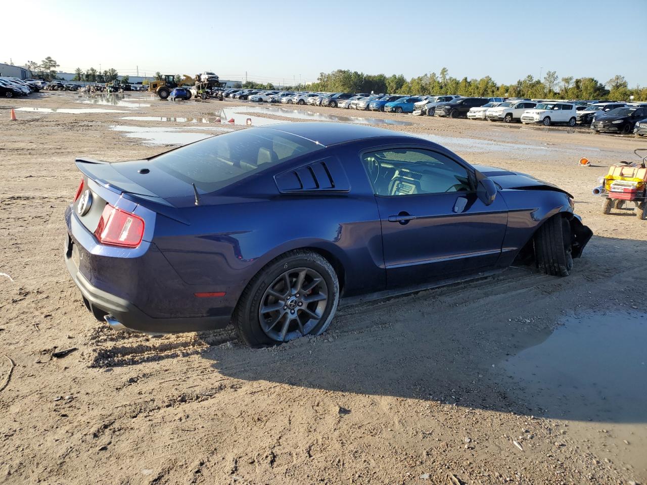 2011 Ford Mustang VIN 1ZVBP8AM1B5117139 Copart auction photo, all over / undercarriage damage thumbnail 3