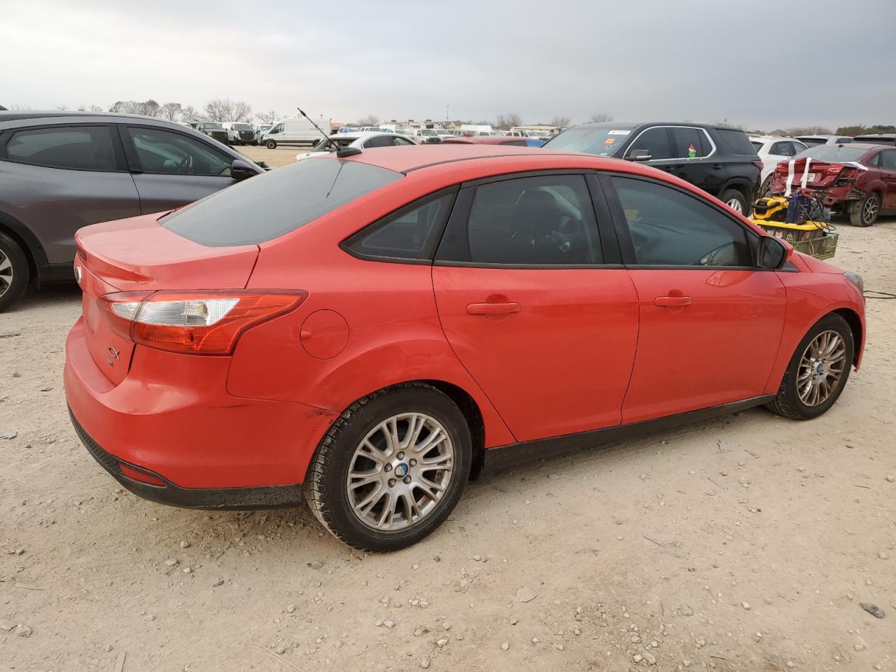 2012 Ford Focus VIN 1FAHP3F29CL115424 Copart auction photo, rear end / minor dent/scratches damage thumbnail 3