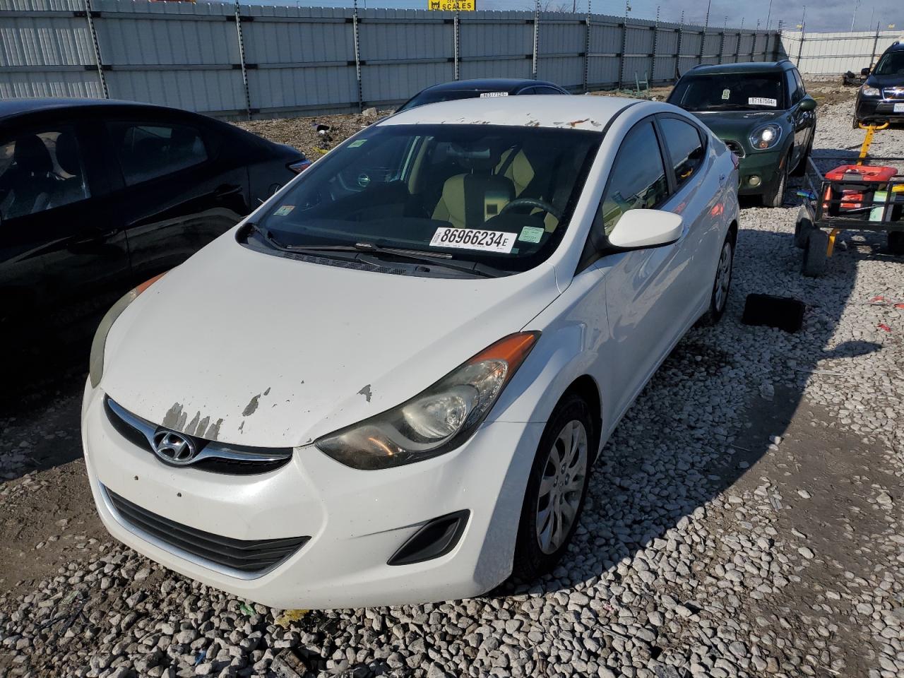 2011 Hyundai Elantra VIN 5NPDH4AE0BH050771