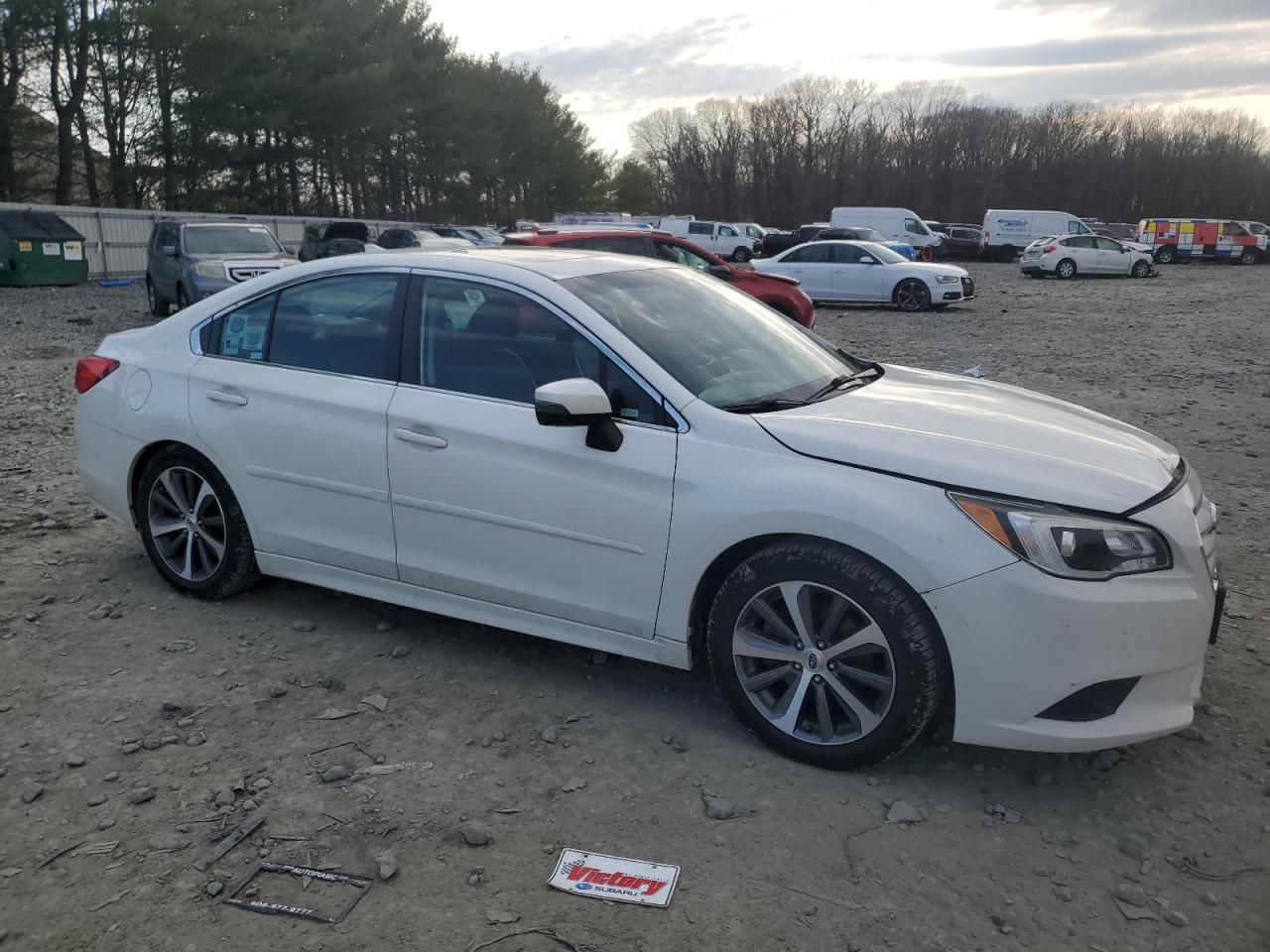 2017 Subaru Legacy VIN 4S3BNEN68H3048070 Copart auction photo, front end damage thumbnail 4