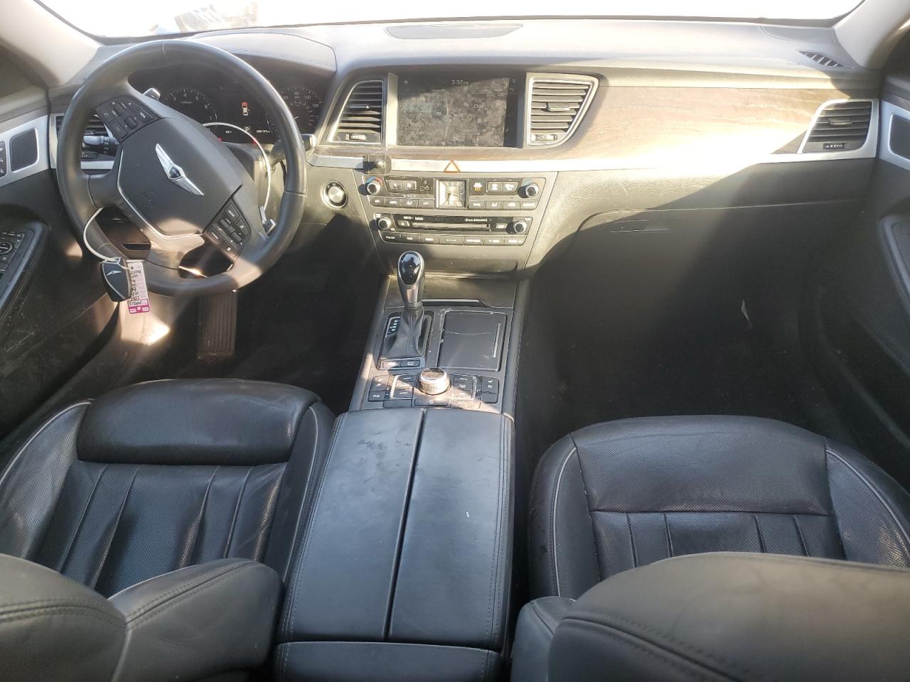 2015 Hyundai Genesis VIN KMHGN4JE4FU030245 Copart auction photo, side damage thumbnail 8