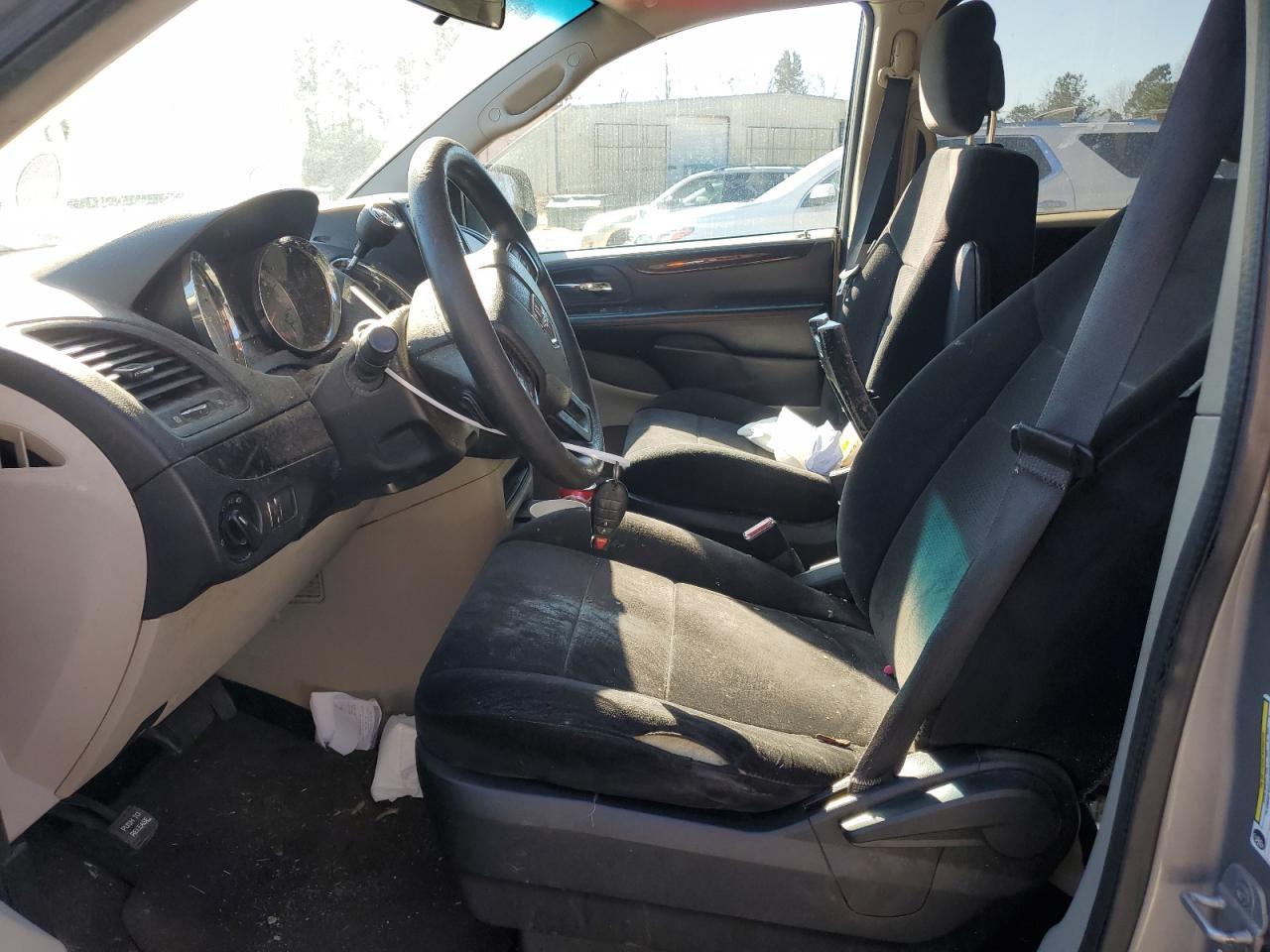 2013 Dodge Caravan VIN 2C4RDGBG2DR794851 Copart auction photo, side damage thumbnail 7