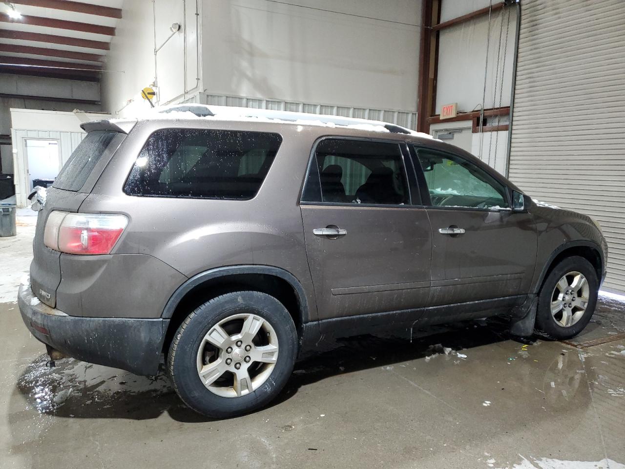 2011 GMC Acadia VIN 1GKKVPED8BJ169876 Copart auction photo, burn - engine damage thumbnail 3