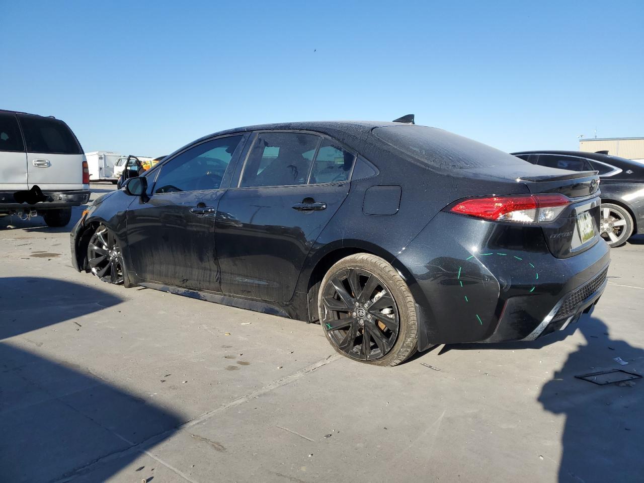 2021 Toyota Corolla VIN 5YFS4MCE8MP084818 Copart auction photo, front end / undercarriage damage thumbnail 2