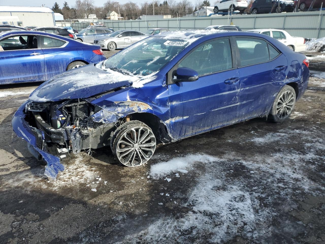 2016 Toyota Corolla VIN 2T1BURHE7GC670369