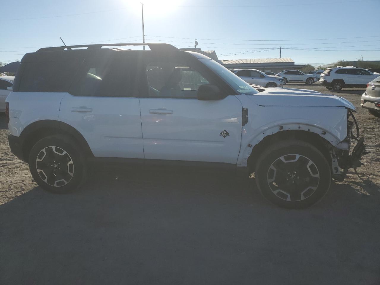 2021 Ford Bronco VIN 3FMCR9C64MRB00823 Copart auction photo, front end damage thumbnail 4
