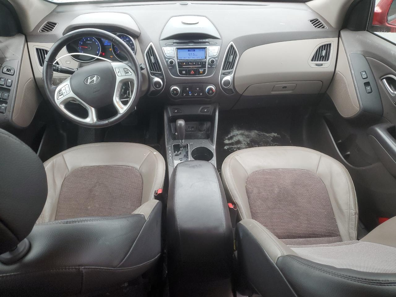 2012 Hyundai Tucson VIN KM8JUCAC0CU456219 Copart auction photo, front end damage thumbnail 8