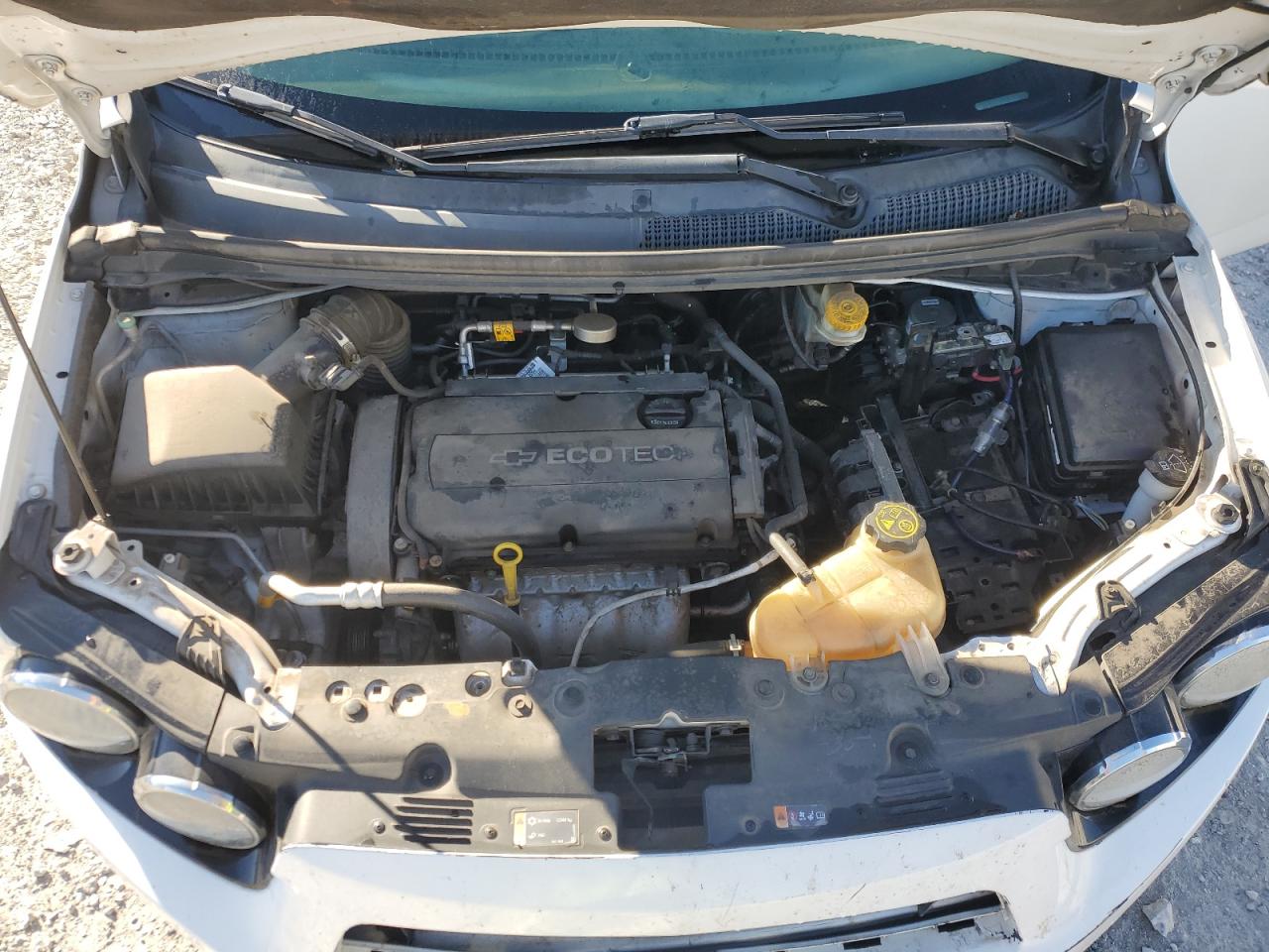 2013 Chevrolet Sonic VIN 1G1JD5SH0D4207617 Copart auction photo, hail / all over damage thumbnail 12