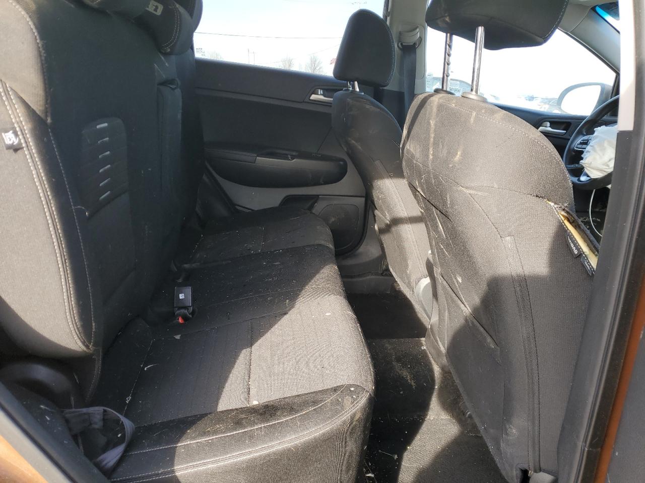 2018 KIA Sportage VIN KNDPM3AC4J7366792 Copart auction photo, front end / side damage thumbnail 11