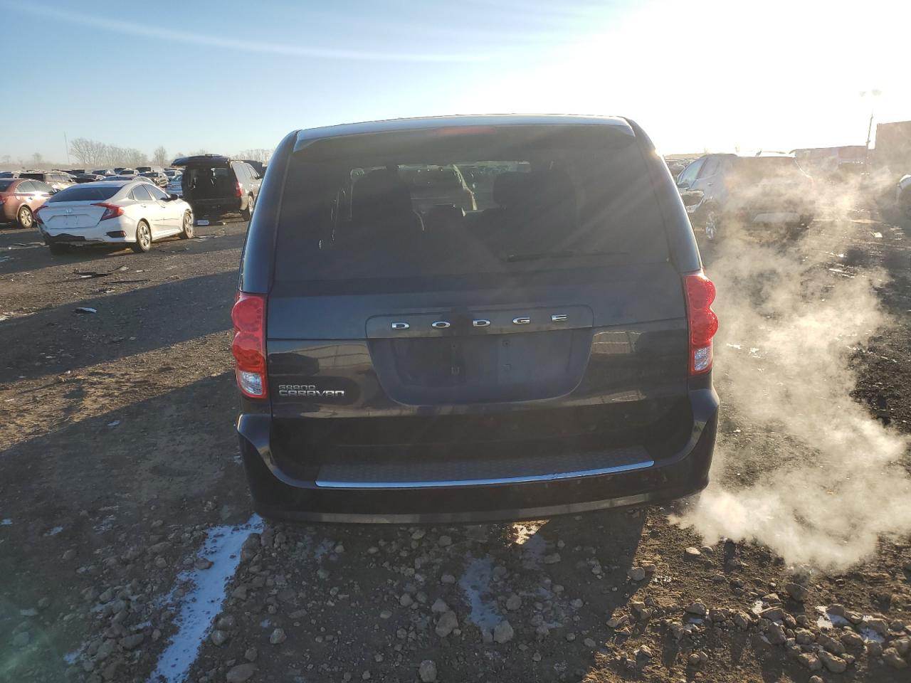 2015 Dodge Caravan VIN 2C4RDGBG6FR614015 Copart auction photo, side damage thumbnail 6