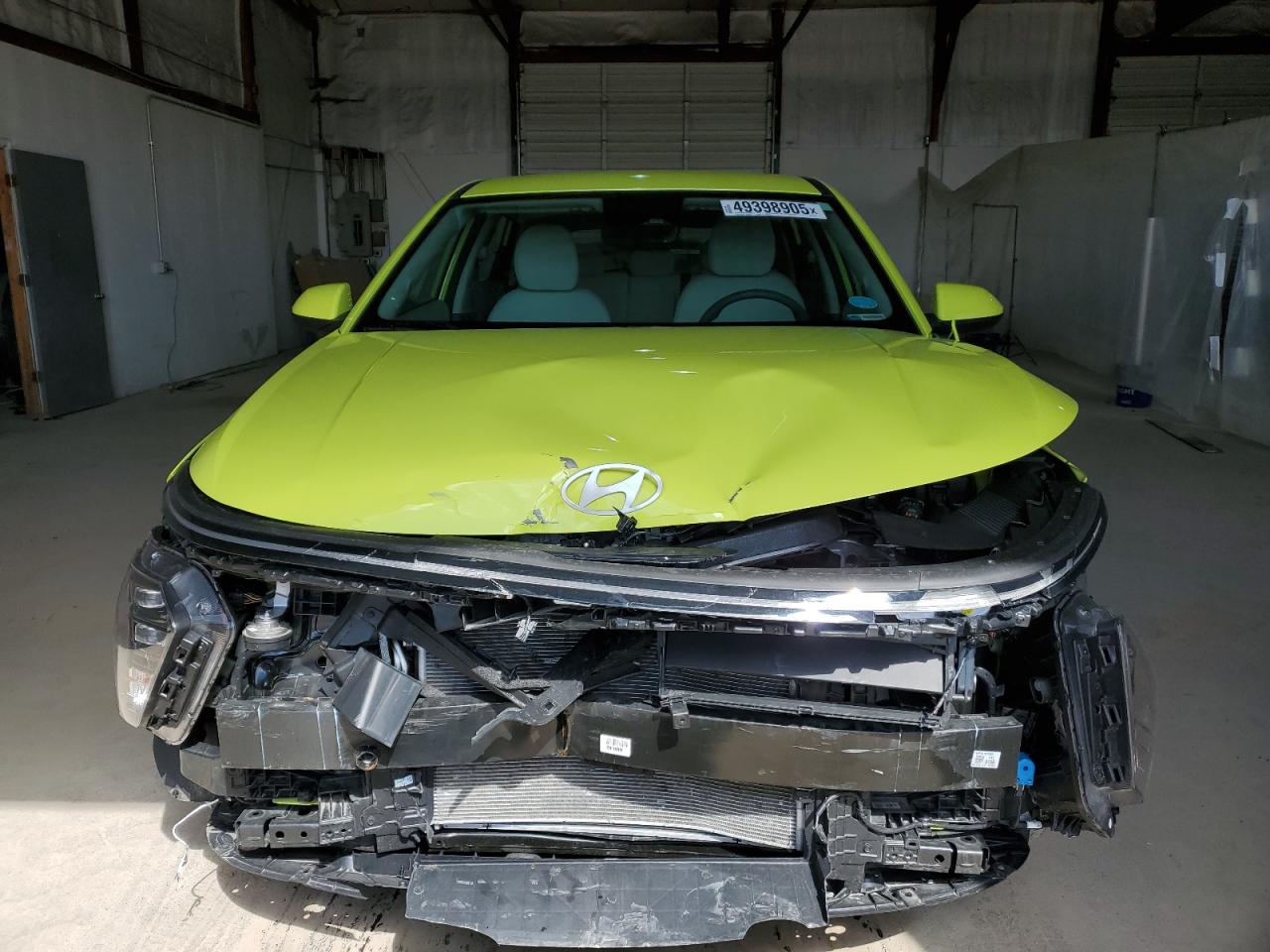 2024 Hyundai Kona VIN KM8HA3AB7RU124477 Copart auction photo, front end / side damage thumbnail 5