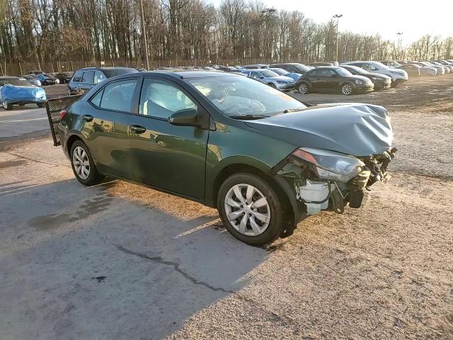 2015 Toyota Corolla VIN 2T1BURHE0FC242576 Copart auction photo, front end damage thumbnail 13
