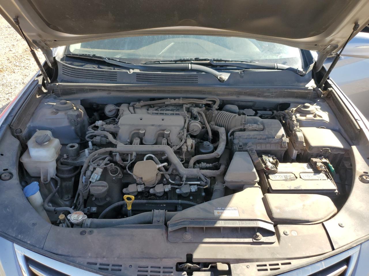 2015 Hyundai Azera VIN KMHFG4JG2FA439112 Copart auction photo, vandalism / front end damage thumbnail 11