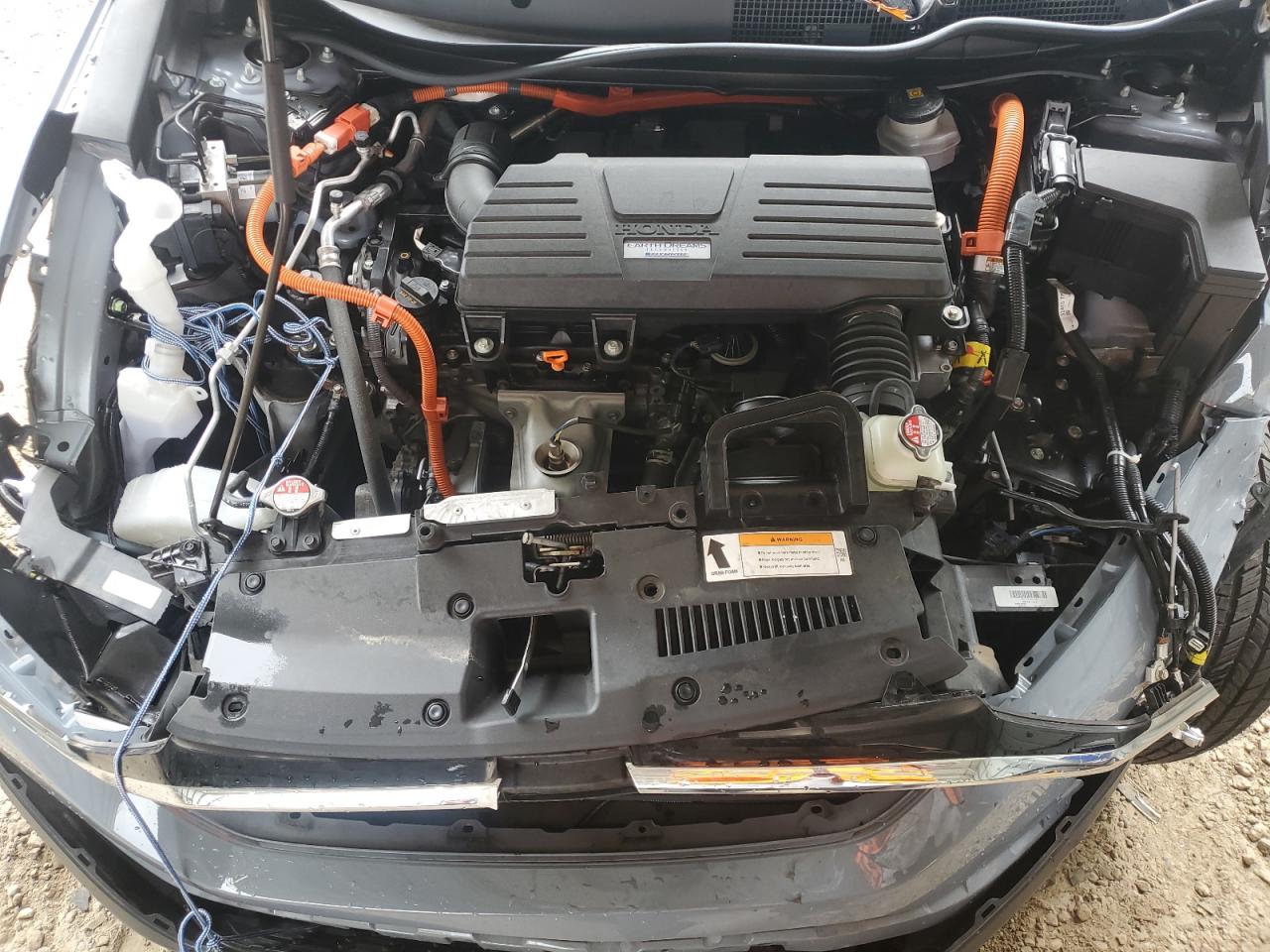 2021 Honda CR-V VIN 7FART6H82ME010925 Copart auction photo, front end damage thumbnail 12
