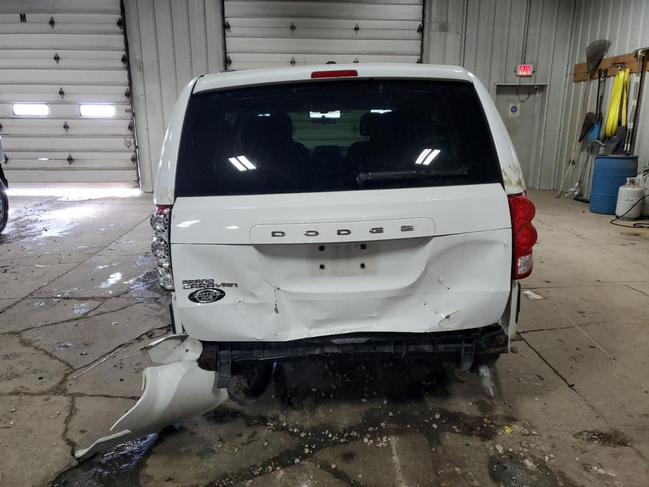 2016 Dodge Caravan VIN 2C4RDGCGXGR339944 Copart auction photo, all over damage thumbnail 6