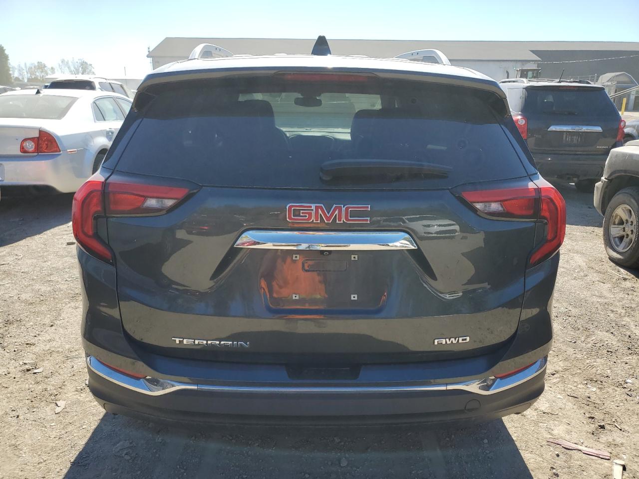 2020 GMC Terrain VIN 3GKALVEV5LL238869 Copart auction photo, side damage thumbnail 6