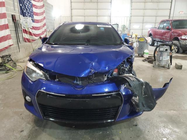 2015 Toyota Corolla VIN 5YFBURHE2FP308738 Copart auction photo, front end / side damage thumbnail 5