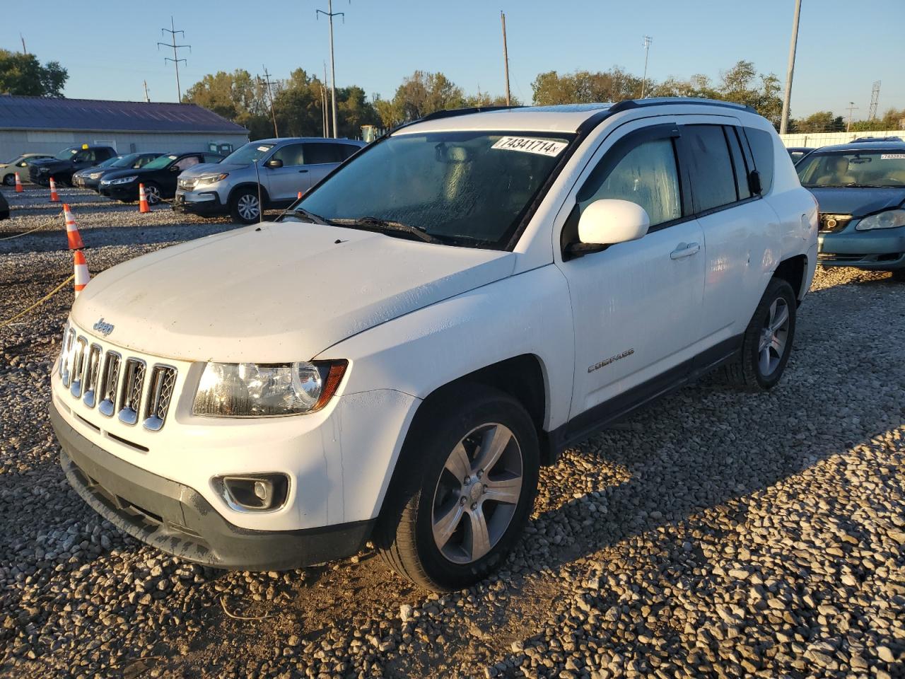 2017 Jeep Compass VIN 1C4NJCEB9HD212253