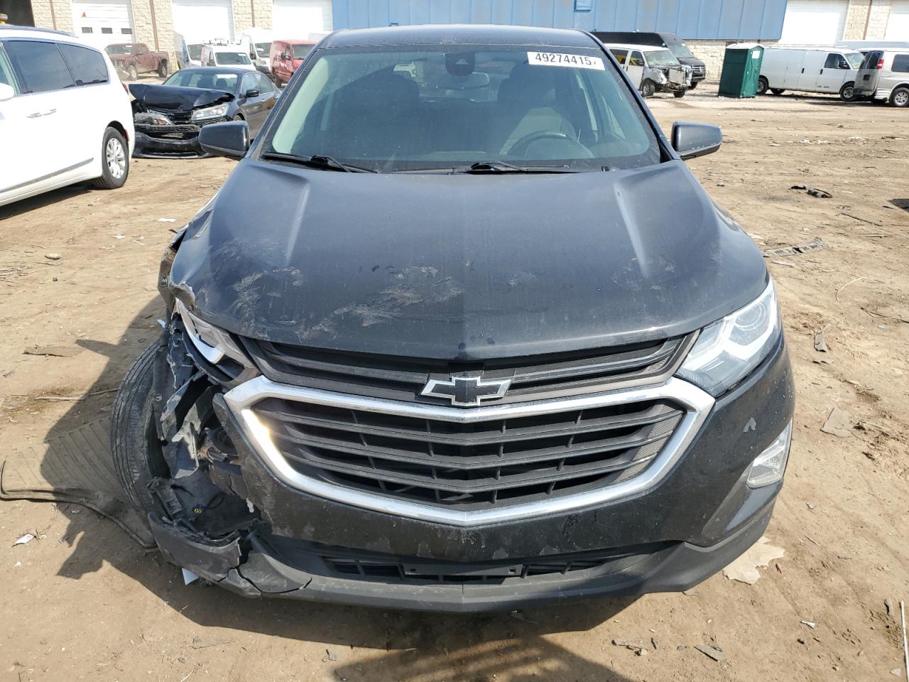 2021 Chevrolet Equinox VIN 3GNAXUEV3ML372783 Copart auction photo, front end / undercarriage damage thumbnail 5