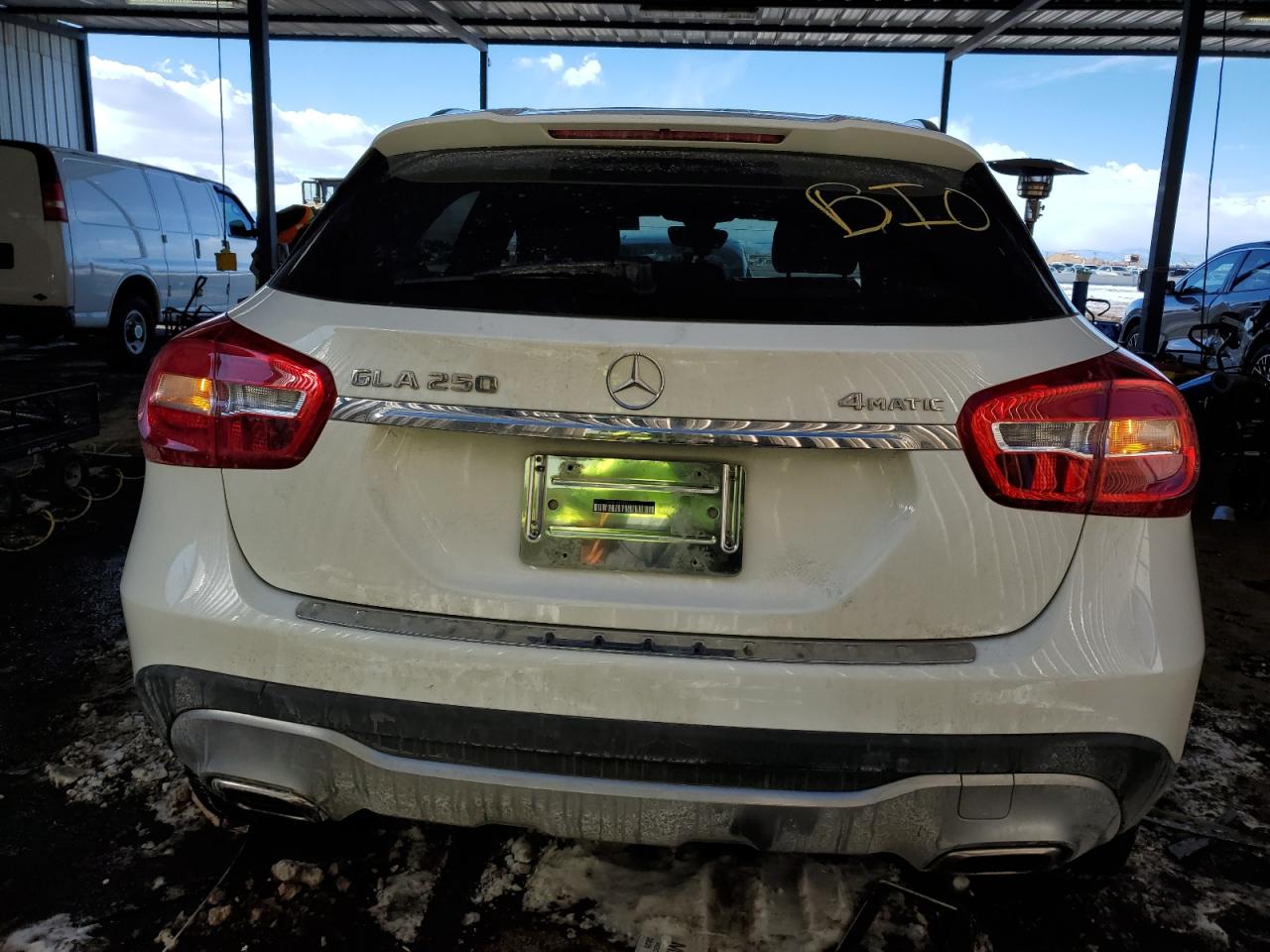 2019 Mercedes-Benz GLA-klasse VIN WDCTG4GB3KU005237 Copart auction photo, vandalism damage thumbnail 6
