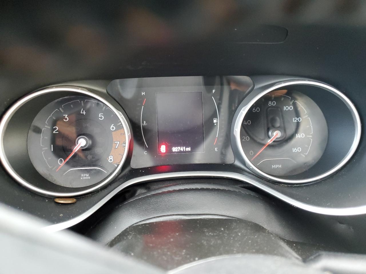 2020 Jeep Compass VIN 3C4NJCBB5LT147781 Copart auction photo, front end damage thumbnail 9