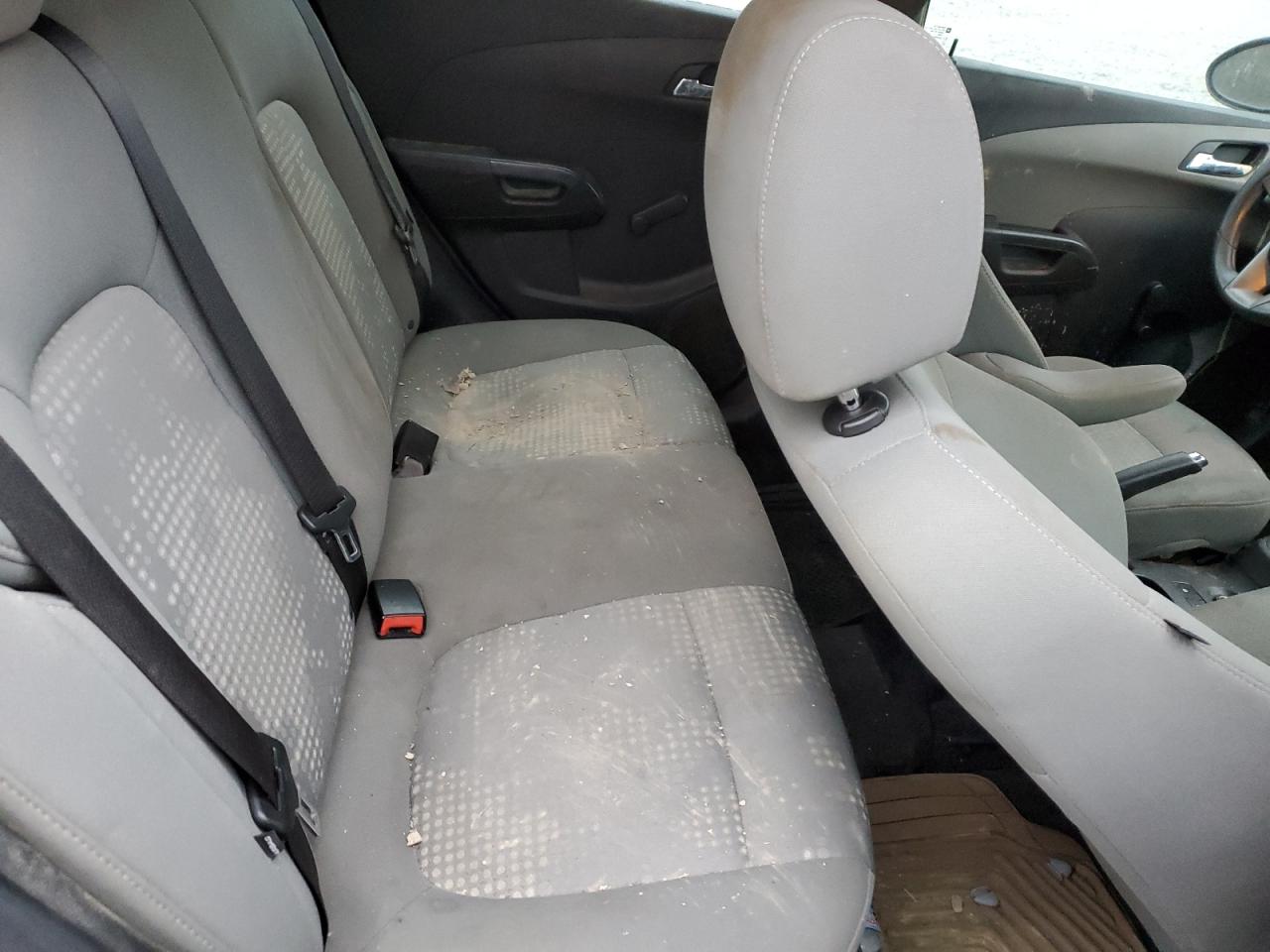 2013 Chevrolet Sonic VIN 1G1JB6SH2D4115551 Copart auction photo, all over damage thumbnail 10